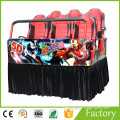 Electric/Hydraulic Crazy Interactive Cinema Mobile 5d Cinema Equipment For Sale